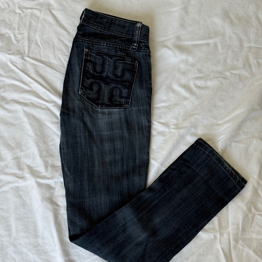 Tory Burch Indigo Denim Jeans